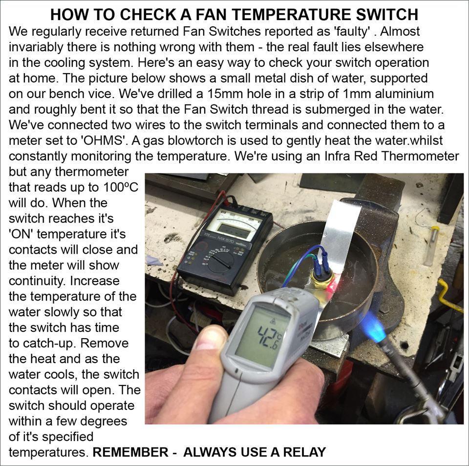 Adjustable Fan Controller Thermostat - Car Builder Solutions