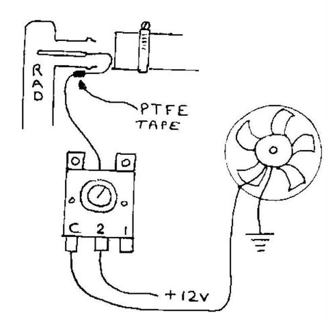 Adjustable Fan Controller Thermostat - Car Builder Solutions