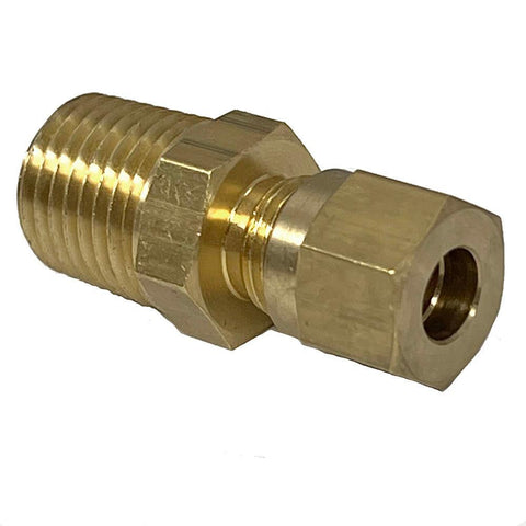 1/4" NPT Brass Union For Adjustable Fan Thermostat Probe - Car Builder Solutions