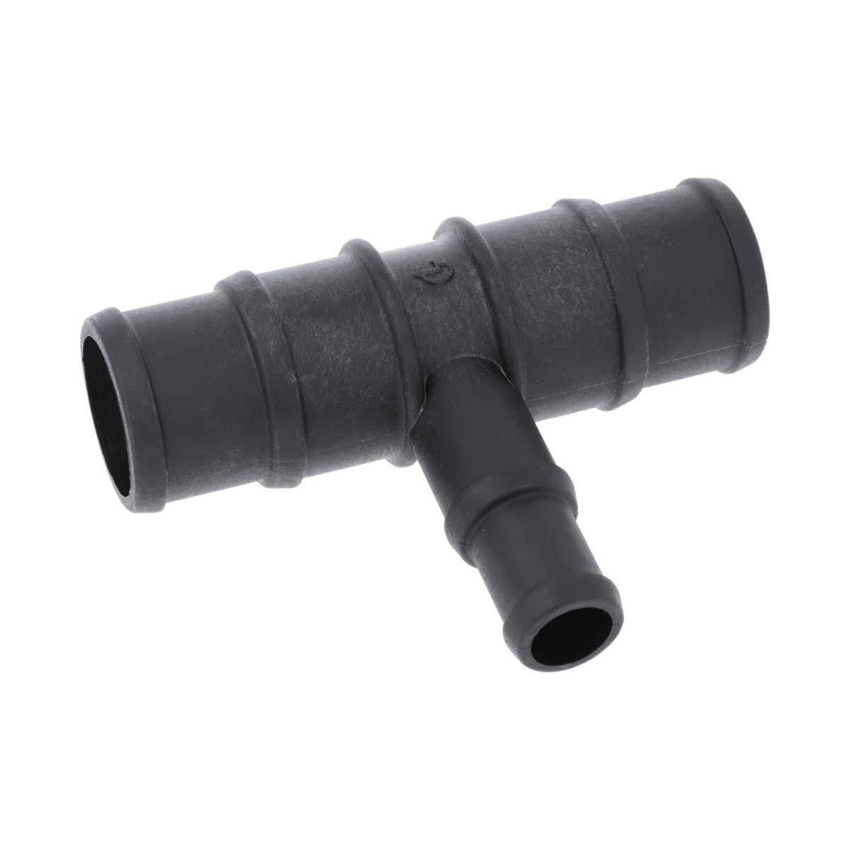 Black Nylon Stepped T Piece 35/38mm - 22/19mm - Car Builder Solutions