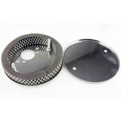 S.U. Chrome Pancake Air Filter for 1 1/2" Carb. - Car Builder Solutions