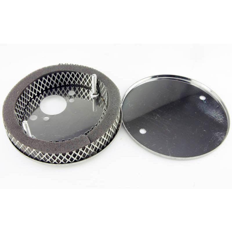 S.U. Chrome Pancake Air Filter for 1 1/4" Carb. - Car Builder Solutions