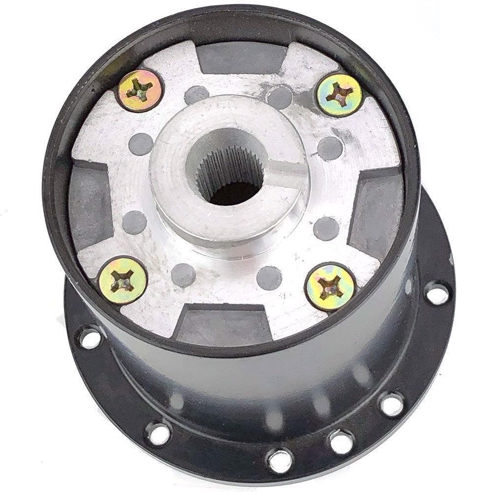 FORD Long Steering Wheel Hub Black - Car Builder Solutions