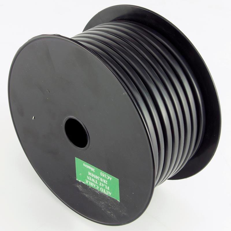 17 Amp Twin Core Cable 30 Metre Reel - Car Builder Solutions