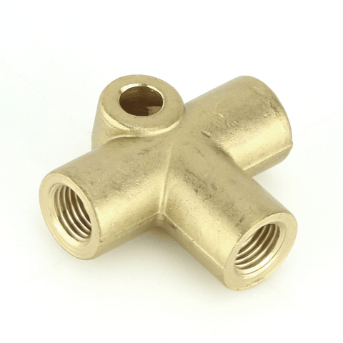 Brass Brake T Piece 3/8" UNF - Car Builder Solutions