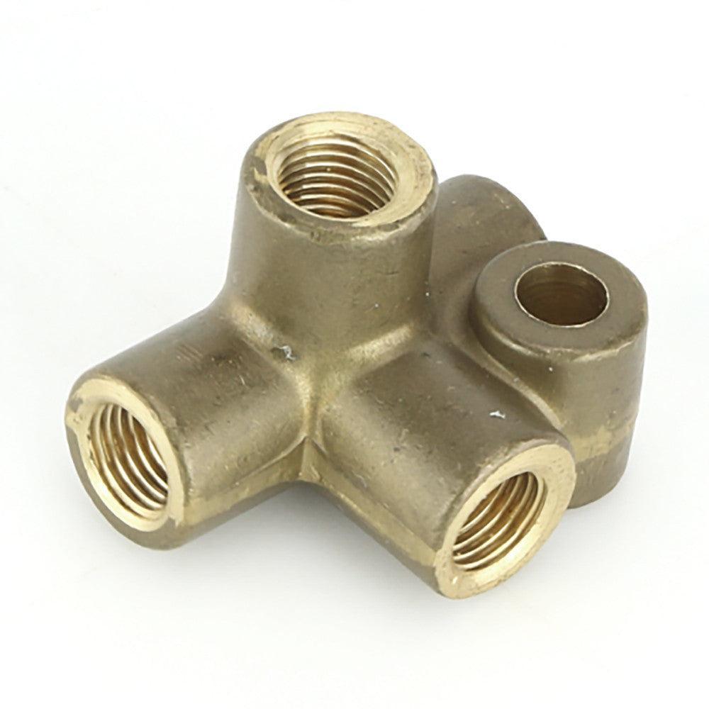 Brass Brake 4 Way 3/8" UNF - Car Builder Solutions