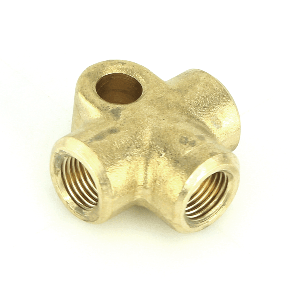 Brass Brake T Piece M10 x 1 - Car Builder Solutions