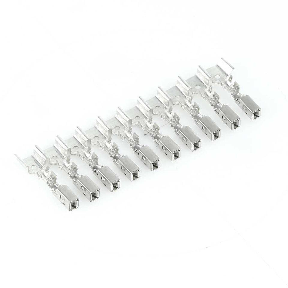 Strip of 10 Female Terminal For Mini Fuse Module - Car Builder Solutions