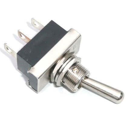 Heavy Duty Chrome Toggle Switch On-On Changeover - Car Builder Solutions