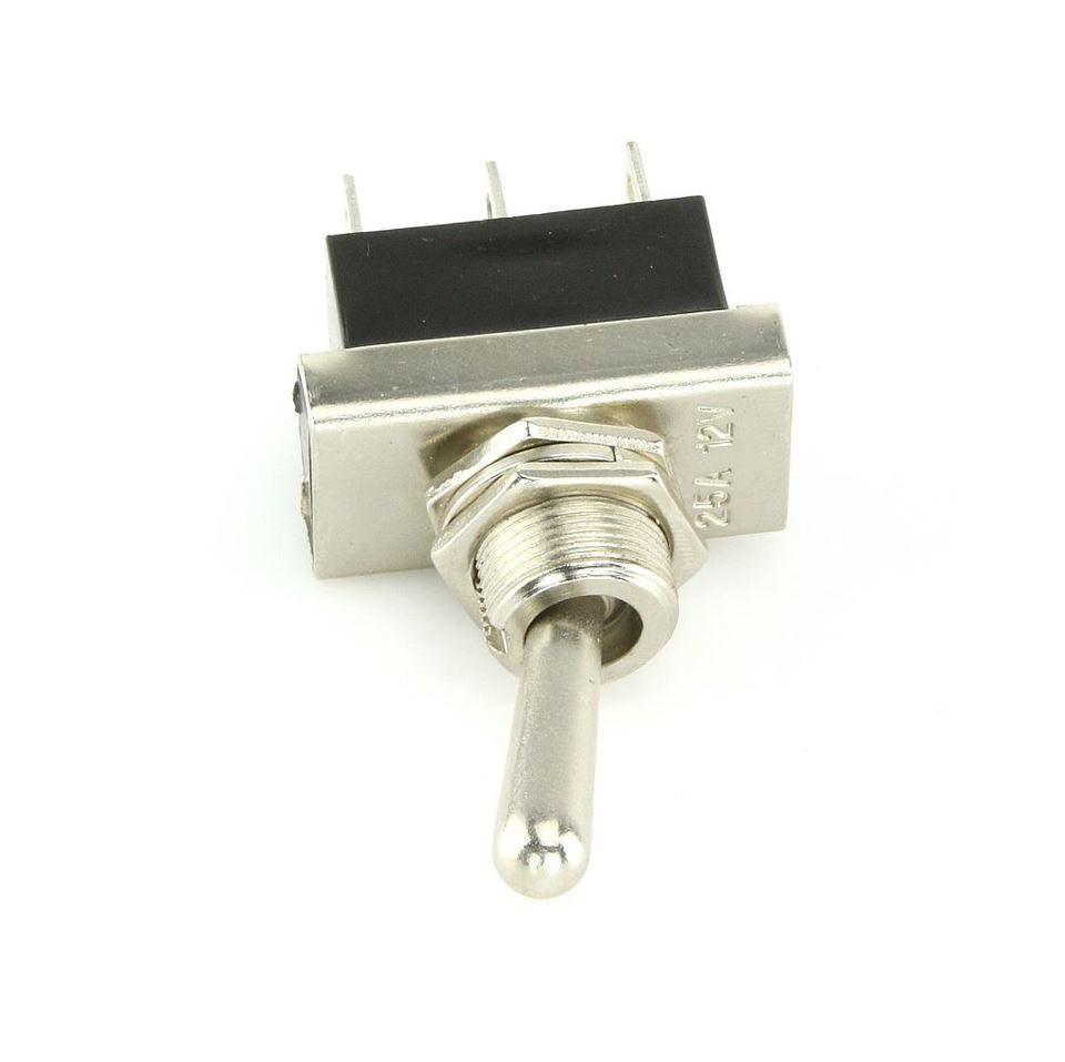 Heavy Duty Chrome Toggle Switch On-On Changeover - Car Builder Solutions