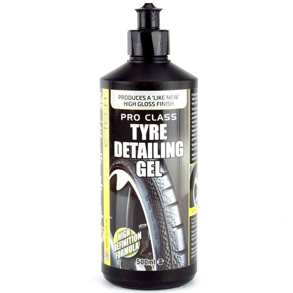 E-Tech Pro Class Tyre Detailing Gel 500ml - Car Builder Solutions