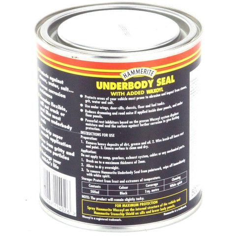 Hammerite Waxoyl Underbody Seal 1 Litre Black - Car Builder Solutions