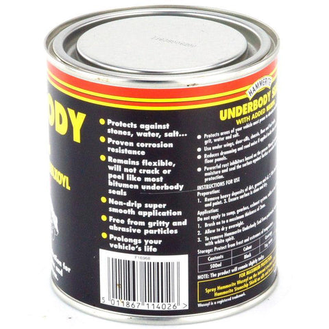 Hammerite Waxoyl Underbody Seal 1 Litre Black - Car Builder Solutions