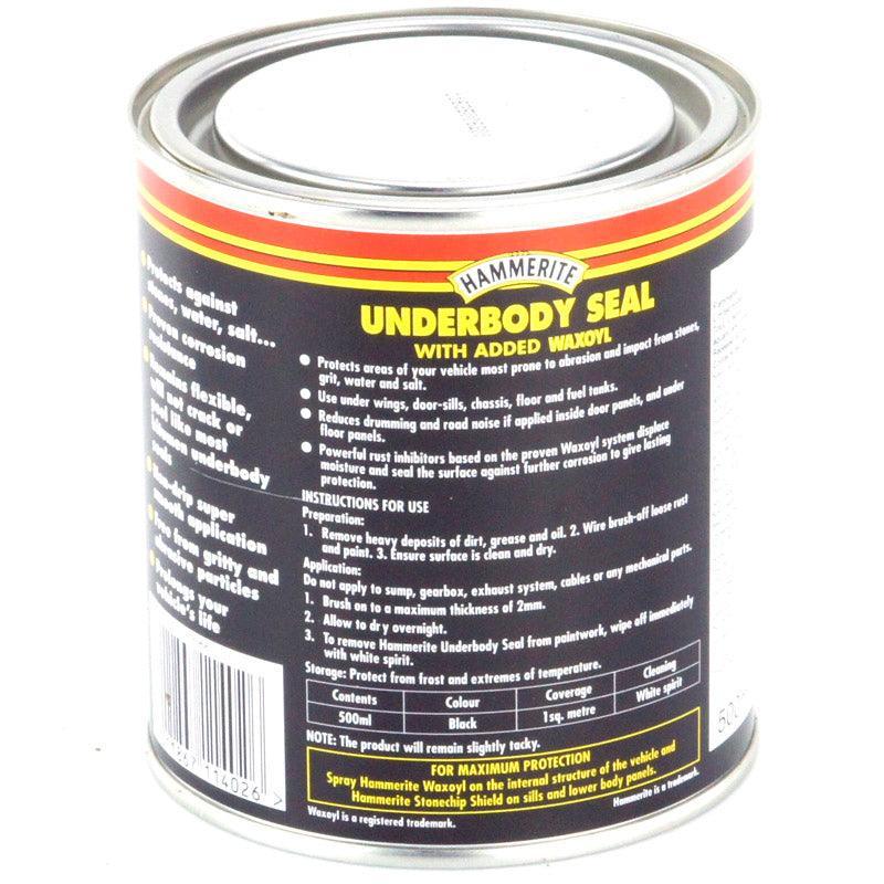 Hammerite Waxoyl Underbody Seal 2 1/2 Litre Black - Car Builder Solutions