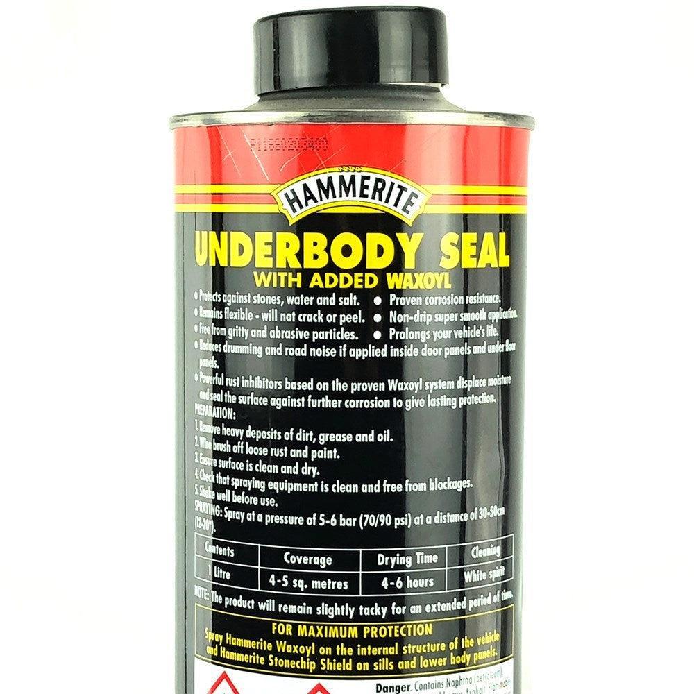 Underbody Seal With Waxoyl 1 Litre Black - Car Builder Solutions