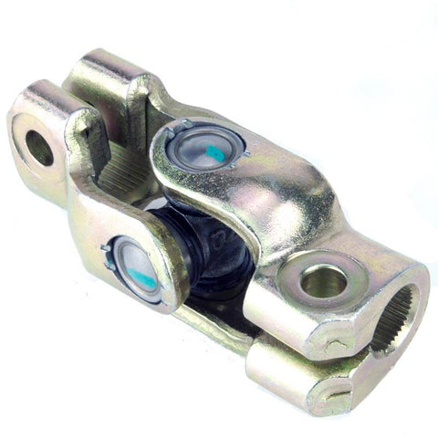 Steering Universal Joint Pressed Steel 2 x 9/16 Splines - Car Builder Solutions