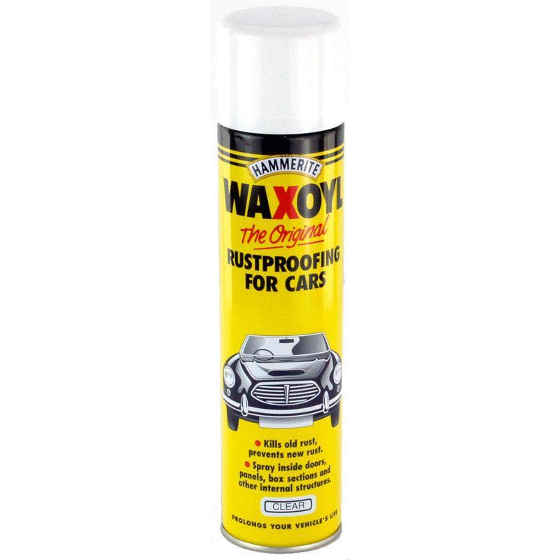 Hammerite Waxoyl Rustproofer Aerosol Clear 400ml - Car Builder Solutions