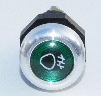 Front Fog Warning Light Large Aluminium Bezel - Car Builder Solutions